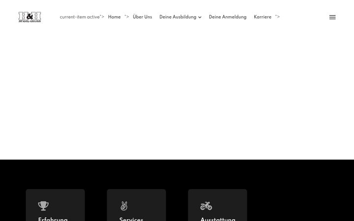 Screenshot of harley-fahrschule-hannover.de