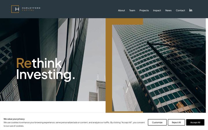 Screenshot of harleyfordcapital.com
