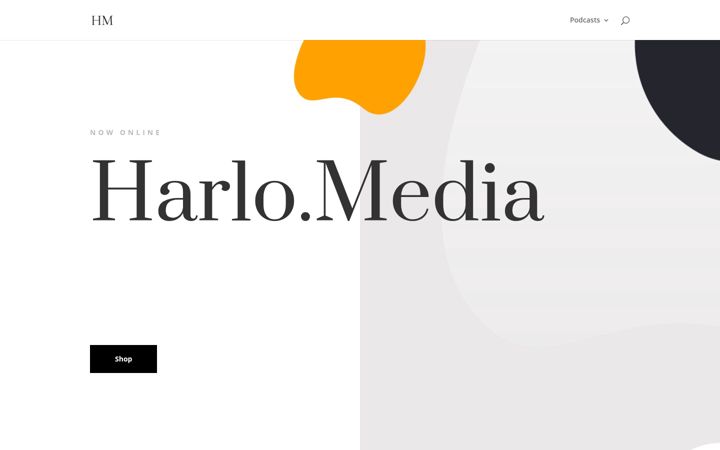 Screenshot of harlo.media
