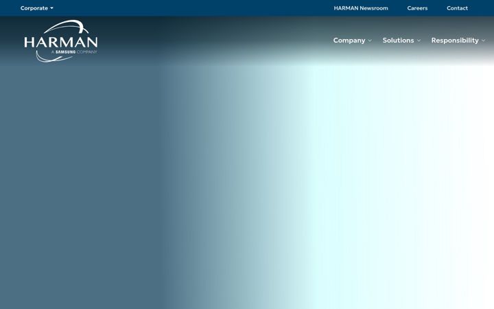 Screenshot van harman.com
