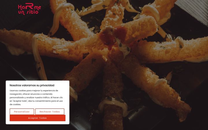 Screenshot of harmeunsitio.es