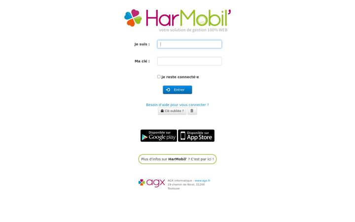 Screenshot of harmobil.fr