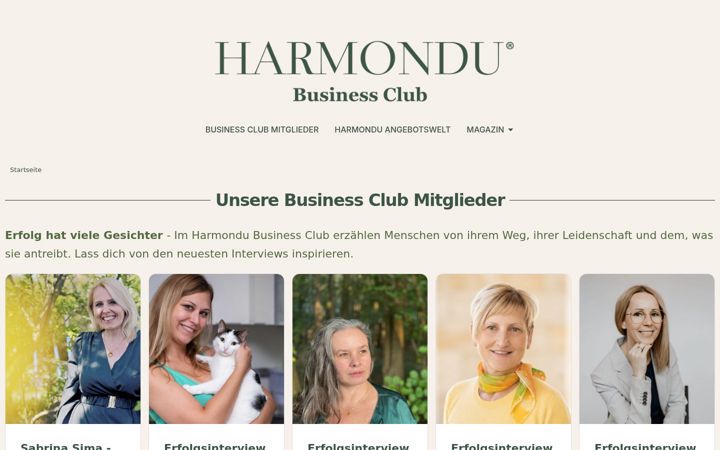 Screenshot of harmondu.com