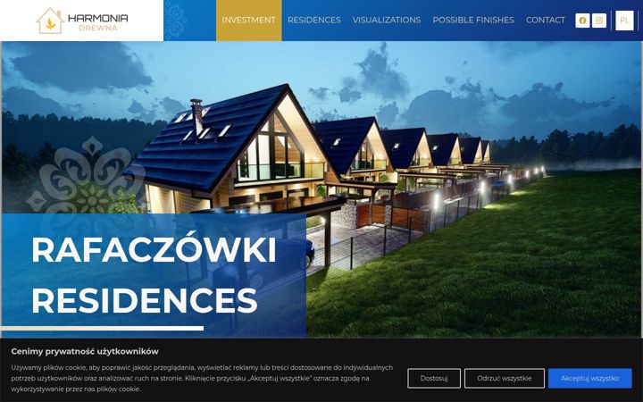 Screenshot of harmoniadrewna.pl