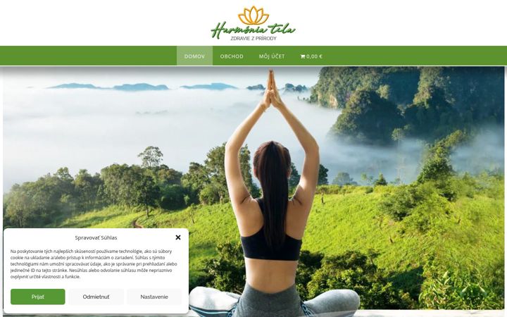Screenshot of harmoniatela.sk