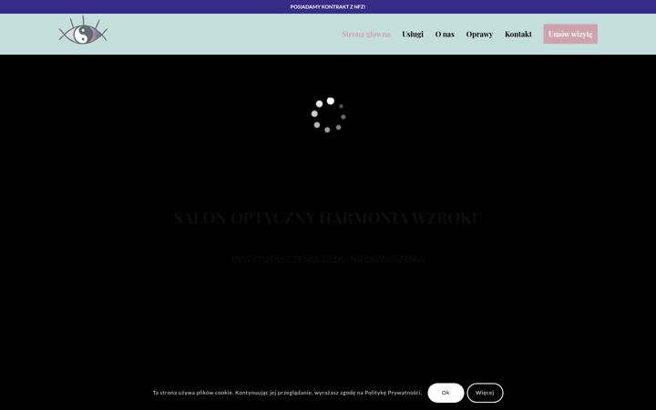 Screenshot of harmoniawzroku.pl