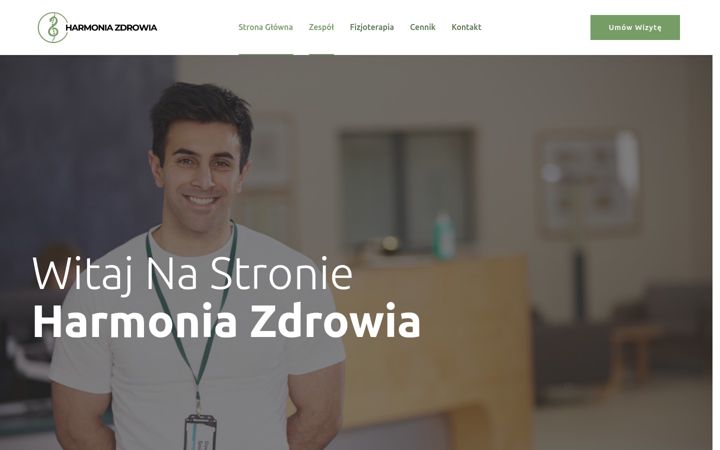Screenshot of harmoniazdrowia.info