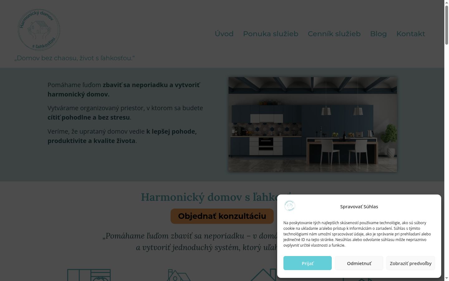 Capture d'écran de la bannière de consentement affichée avant toute interaction