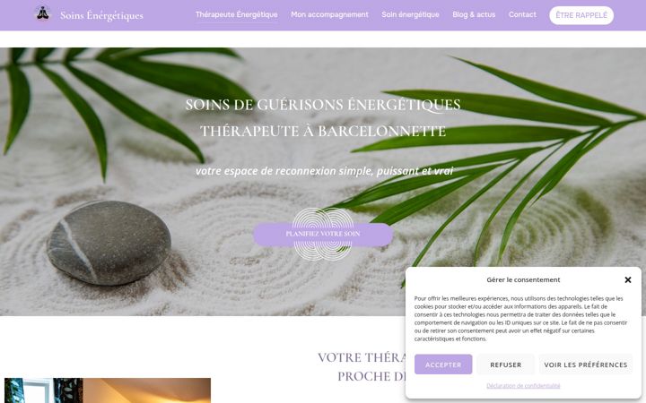 Screenshot of harmonie-energies.com