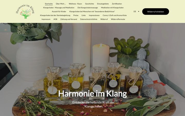 Screenshot of harmonie-im-klang.de