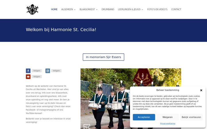 Screenshot of harmoniemechelen.nl