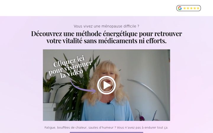 Screenshot of harmoniemenopause.com