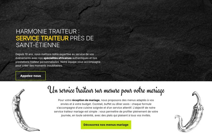 Screenshot of harmonietraiteur.fr