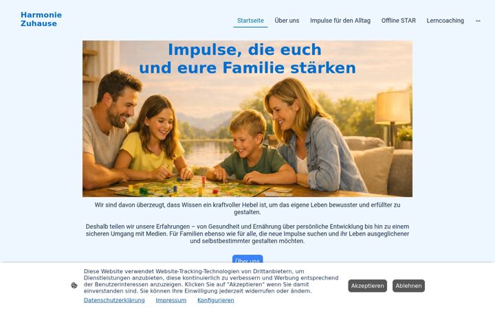 Screenshot of harmoniezuhause.de