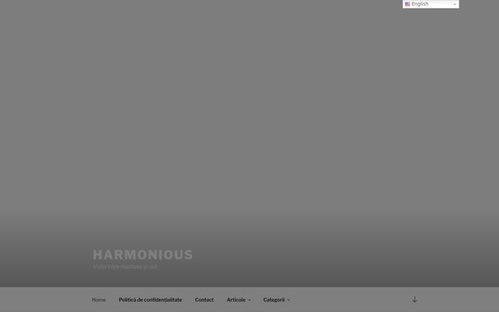 Screenshot of harmonious.ro