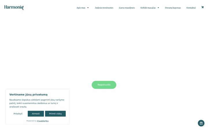 Screenshot of harmoniq.lt