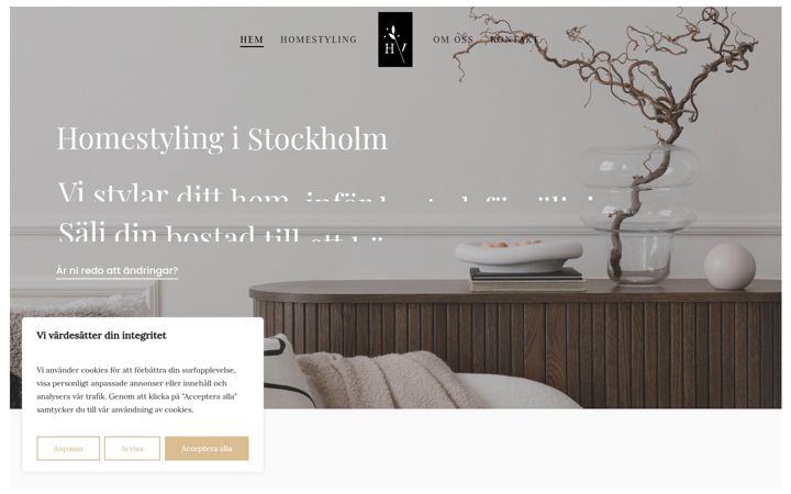Screenshot of harmonivardag.se