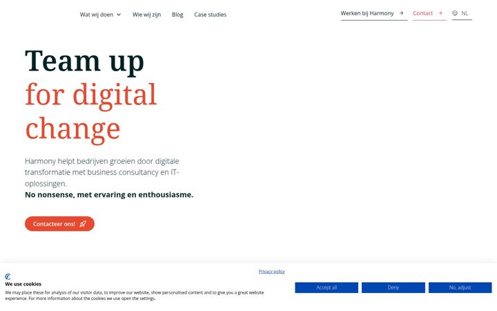 Screenshot of harmonygroup.eu