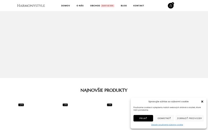 Screenshot of harmonystyle.sk