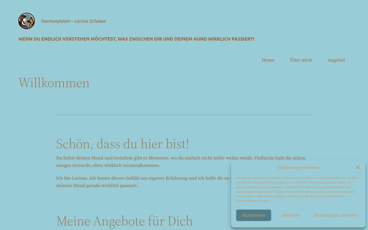 Screenshot of harmonyteam-coaching.de