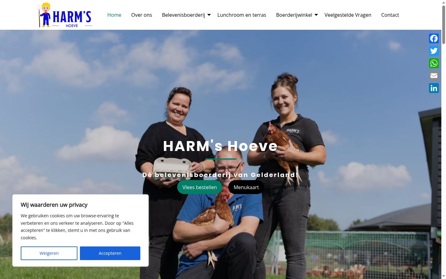 Ekrānuzņēmums ar piekrišanas baneri, kas tika rādīts pirms jebkādas mijiedarbības