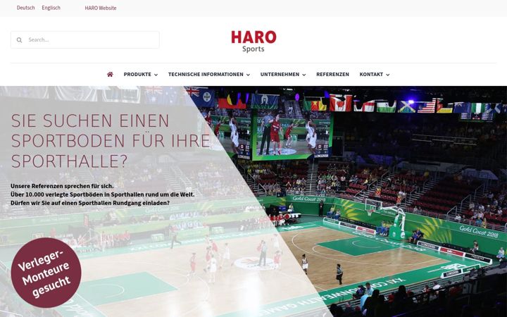 Screenshot of haro-sports.com