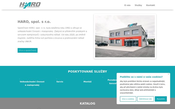 Screenshot of haro.cz