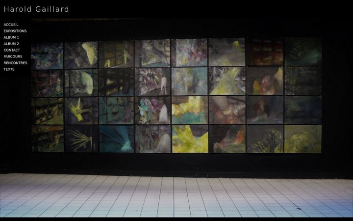 Screenshot of haroldpeintre.com
