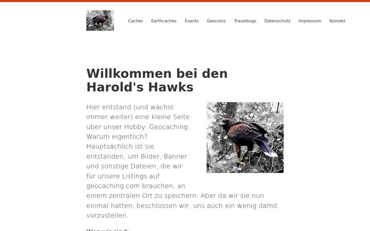 Screenshot of haroldshawks.de