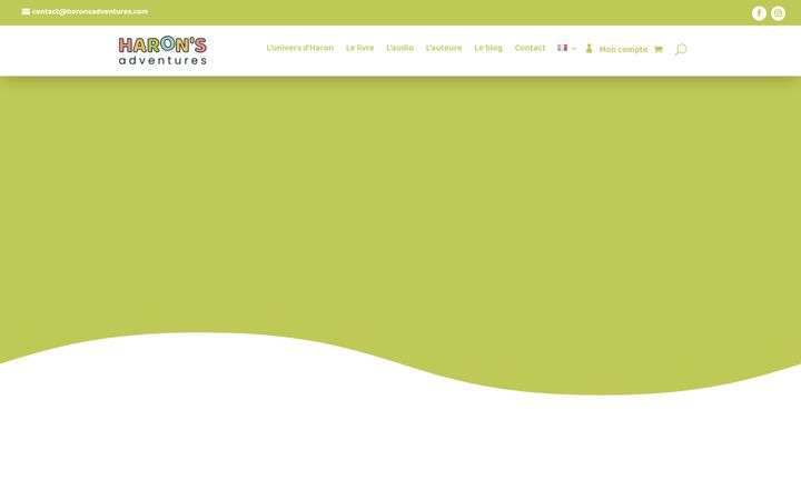 Screenshot of haronsadventures.com