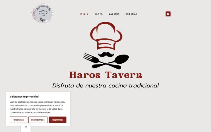 Screenshot of harostavern.com