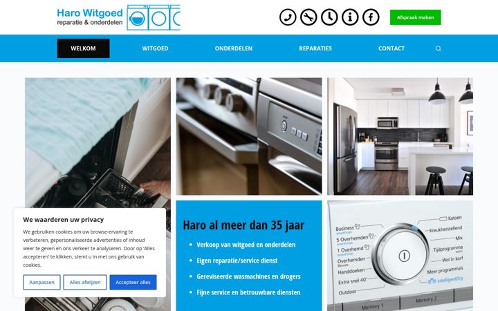 Screenshot of harowitgoed.nl