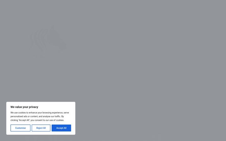 Screenshot of harresrideklub.dk
