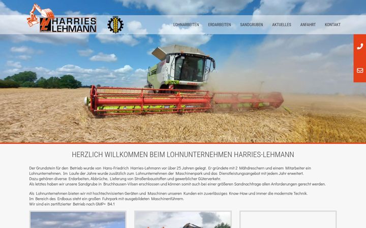 Screenshot of harries-lehmann.de
