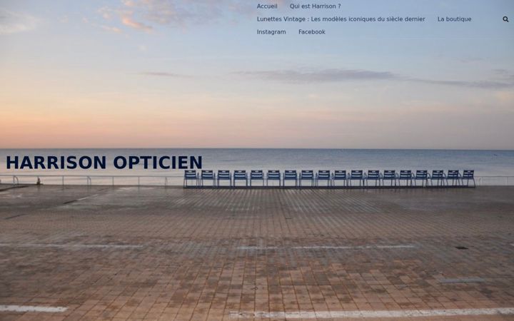 Screenshot of harrison-opticien.com