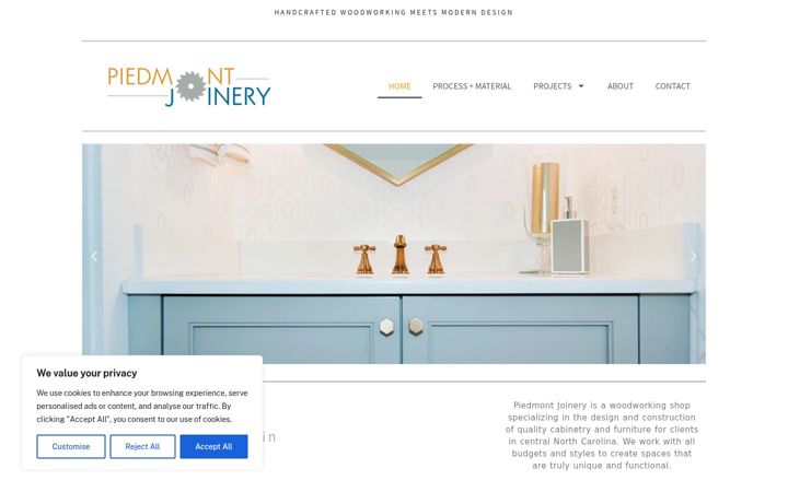 Screenshot of harrisonwoodworks.com