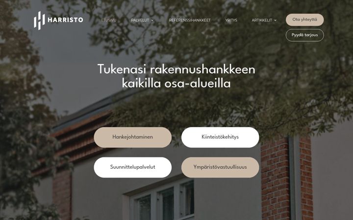 Screenshot of harristo.fi