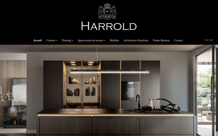 Screenshot of harrold.ch
