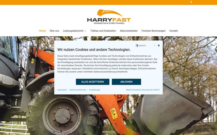 Screenshot of harry-fast.de