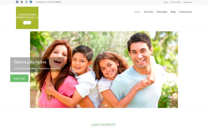 Screenshot of harrycoach.com