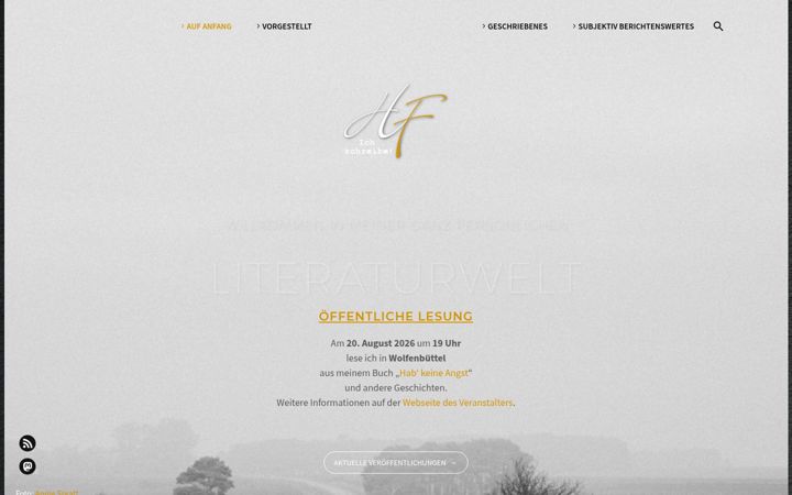 Screenshot of harryfehlemann.de