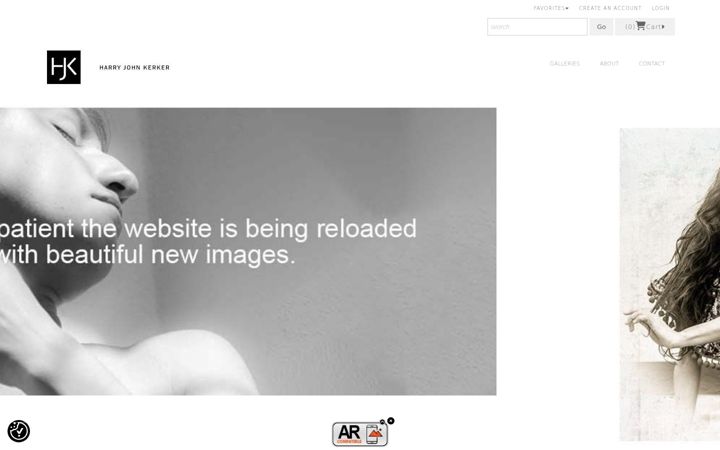 Screenshot of harrykerker.com