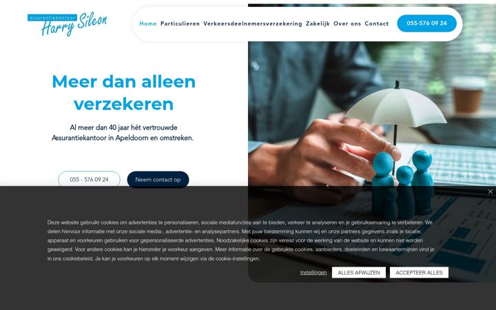Screenshot of harrysileon.nl