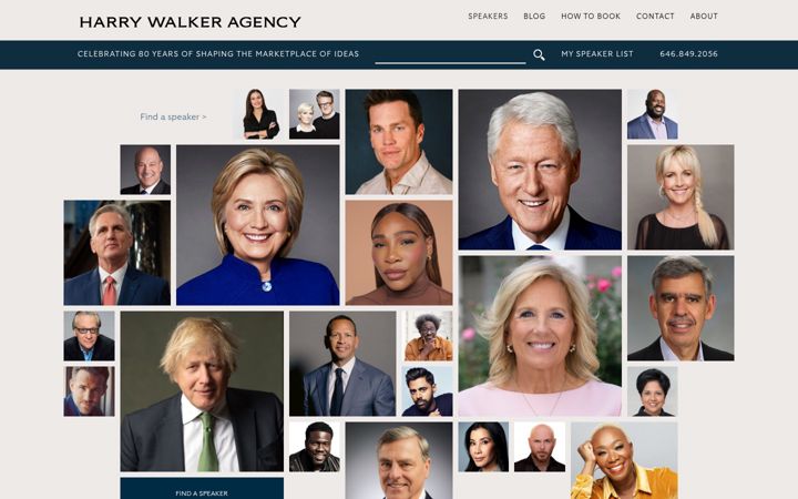 Screenshot of harrywalker.com