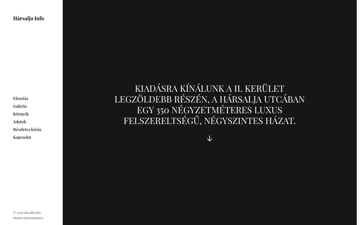 Screenshot of harsalja.info
