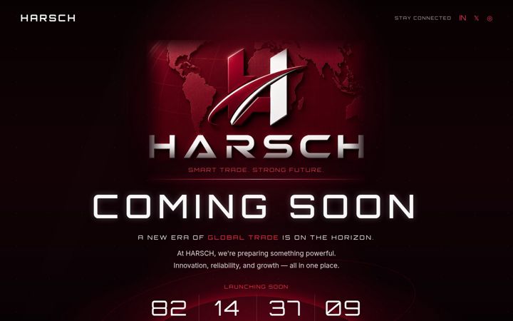Screenshot of harsch-gmbh.com