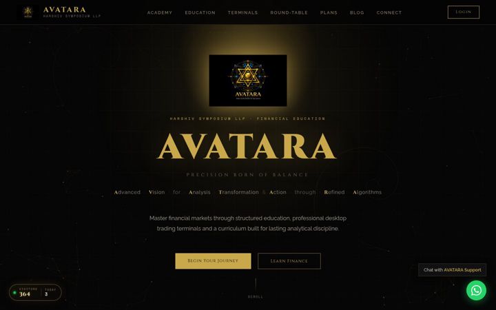 Screenshot of harshivsymposium.com