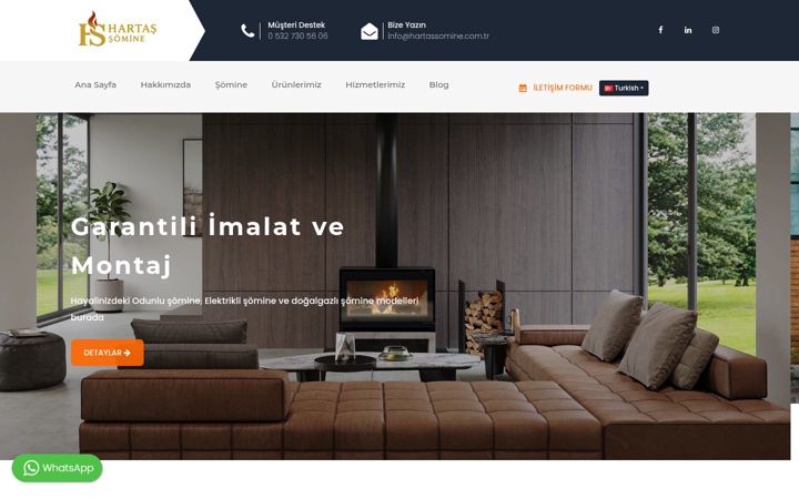 Screenshot of hartassomine.com.tr