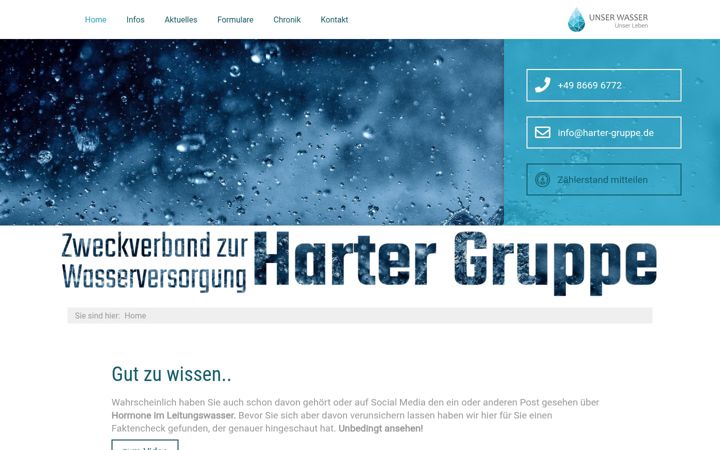 Screenshot of harter-gruppe.de