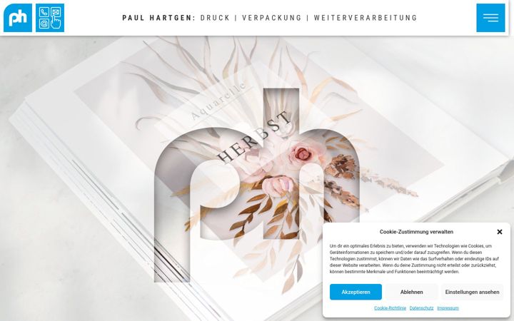 Screenshot of hartgen.de